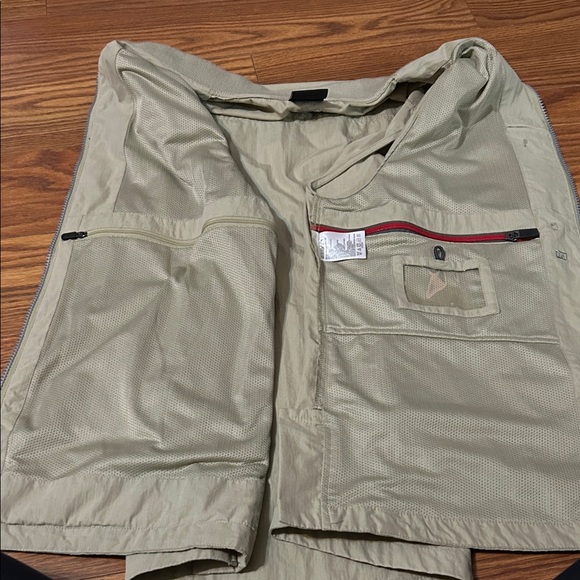 SCOTTeVEST The 101 Vest Khaki Utility Travel Full Zip Mens Medium W/ Attachments - Picture 7 of 9